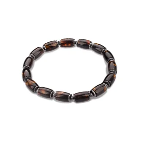 Bransoletka amber tube