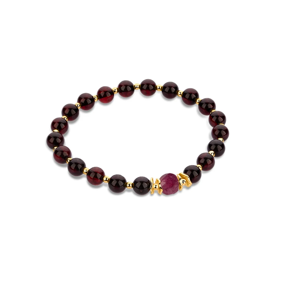 Bransoletka dark amber violet